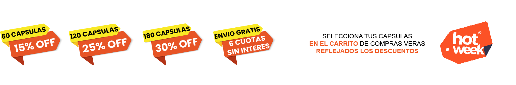 CAPSULAS HASTA 30% OFF