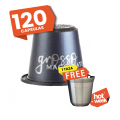 120 CAPSULAS GROSSO + 1 TAZA DE REGALO