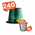 240 CAPSULAS DECAF + 2 TAZA DE REGALO