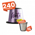  240 CAPSULAS FORTE + 2 TAZA DE REGALO
